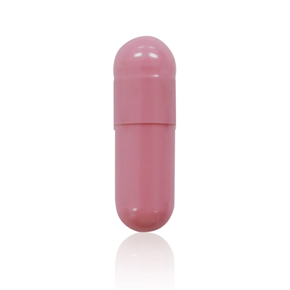 0# Pearl Pink Gelatin Capsules